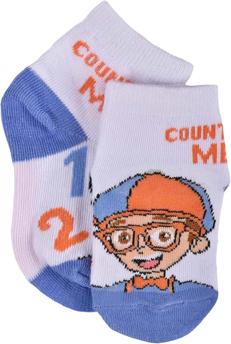 Blippi Kids Quarter Socks - Image 4